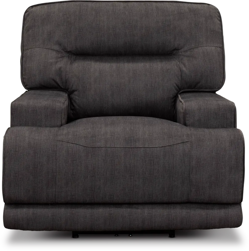 Stanza Charcoal Gray Power Recliner-1