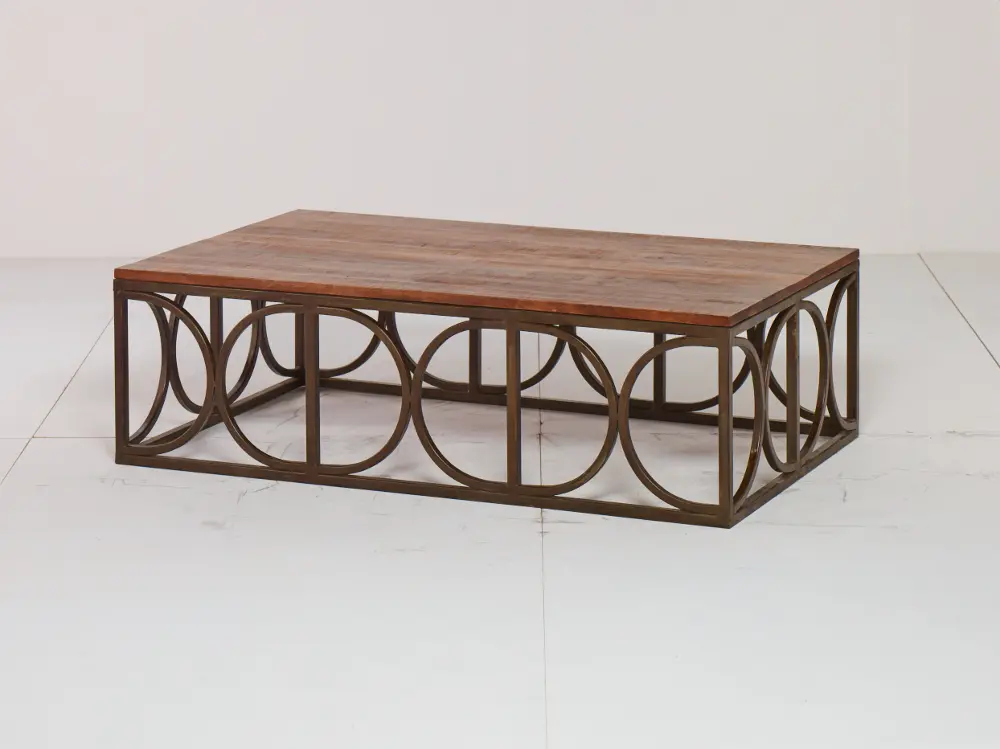 Decorative Wood Coffee Table - Burlington-1