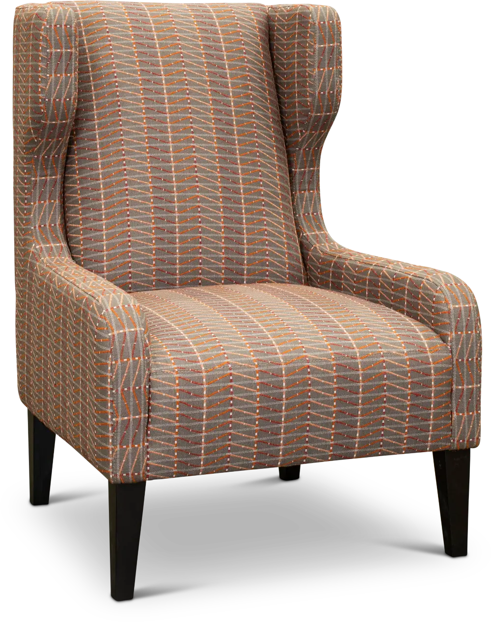 8568/TUSCAN/CH Pia Red Accent Chair-1