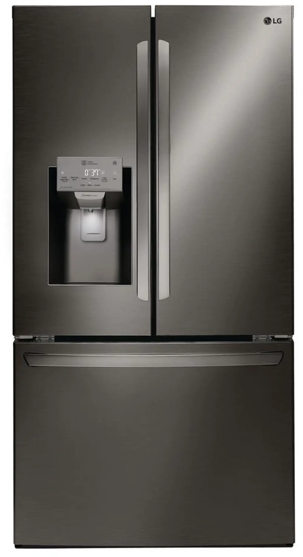 LFXS26973D LG 26.2 cu ft French Door Refrigerator - Black Stainless Steel-1