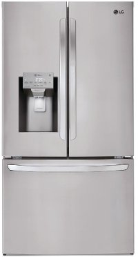 Lg 26 2 Cu Ft French Door Smart Refrigerator 36 Inch Stainless Steel Rc Willey