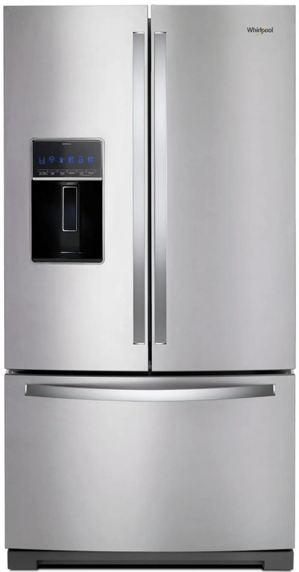 WRF757SDHZ Whirlpool 26.8 cu ft French Door Refrigerator - Stainless Steel-1