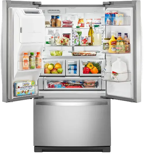 Whirlpool 26 Cu. Ft. 36 Wide 4-Door French Door Refrigerator with