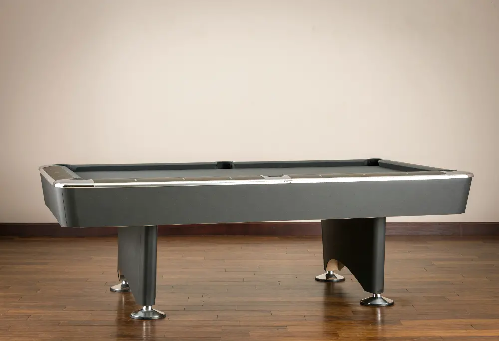 Black 8' Pool Table - Lennox-1