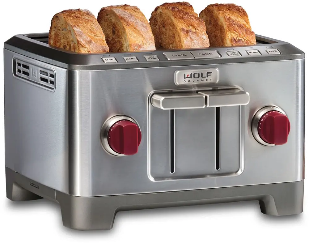 WGTR104S Wolf Gourmet 4-Slot Toaster-1
