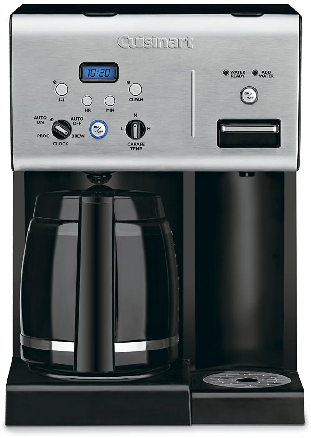 CHW-12 Cuisinart Coffee Plus 12 Cup Programmable Coffee Maker Plus Hot Water System-1