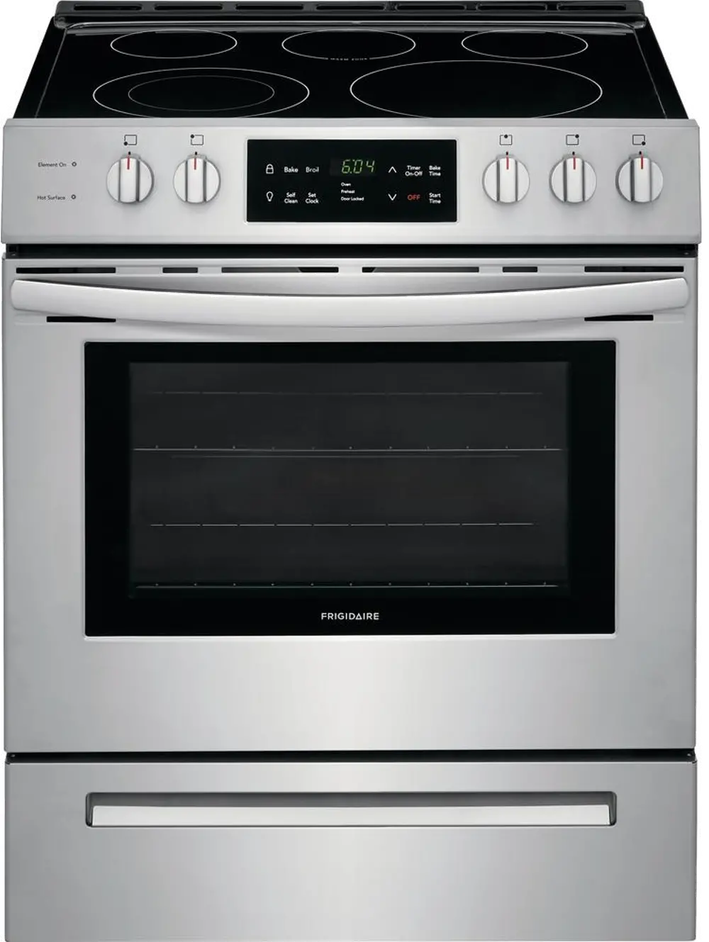 FFEH3054US Frigidaire 5 cu ft Electric Range - Stainless Steel-1