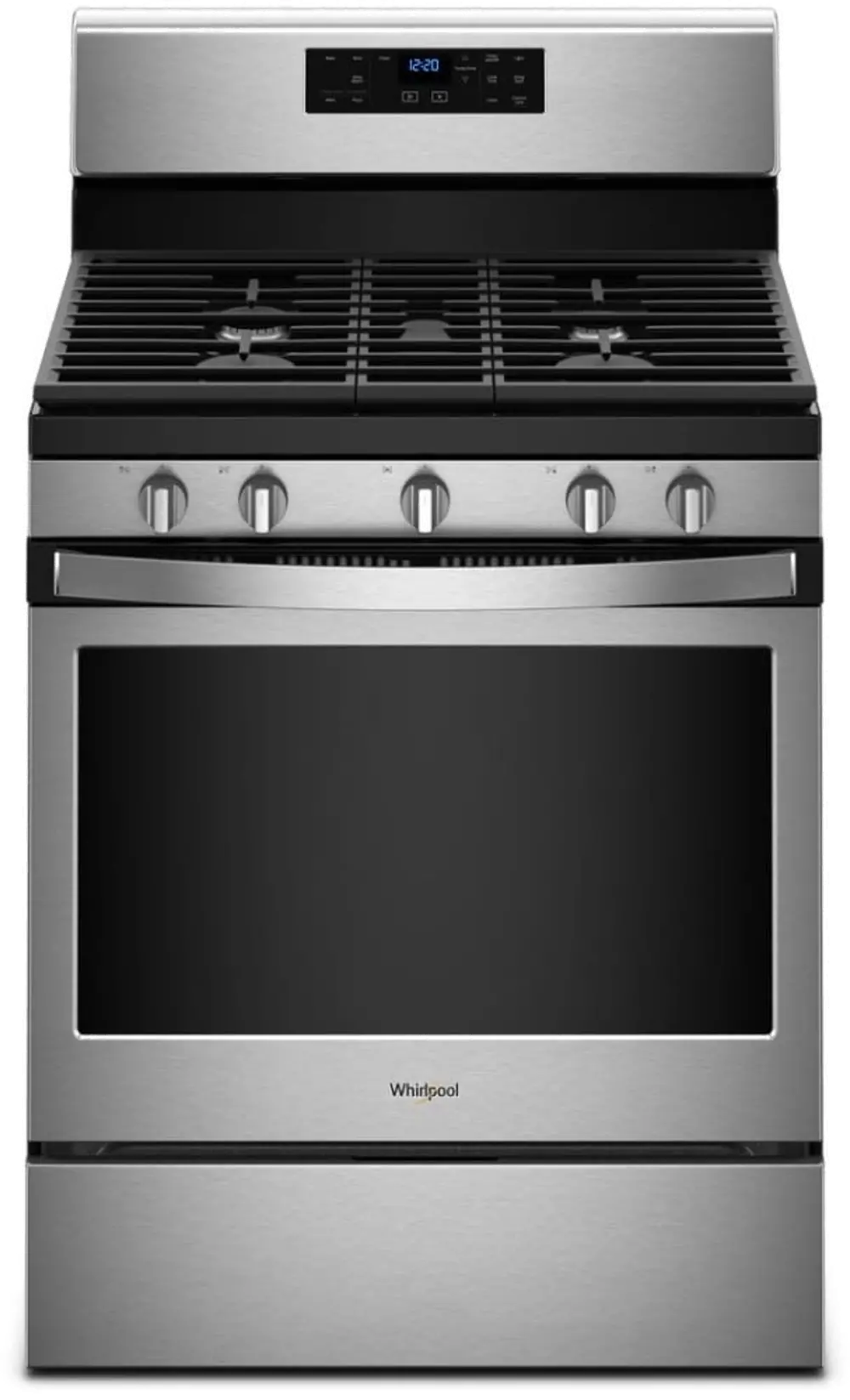 WFG525S0HS Whirlpool 30 Inch Gas Range - 5.0 cu. ft. Stainless Steel-1