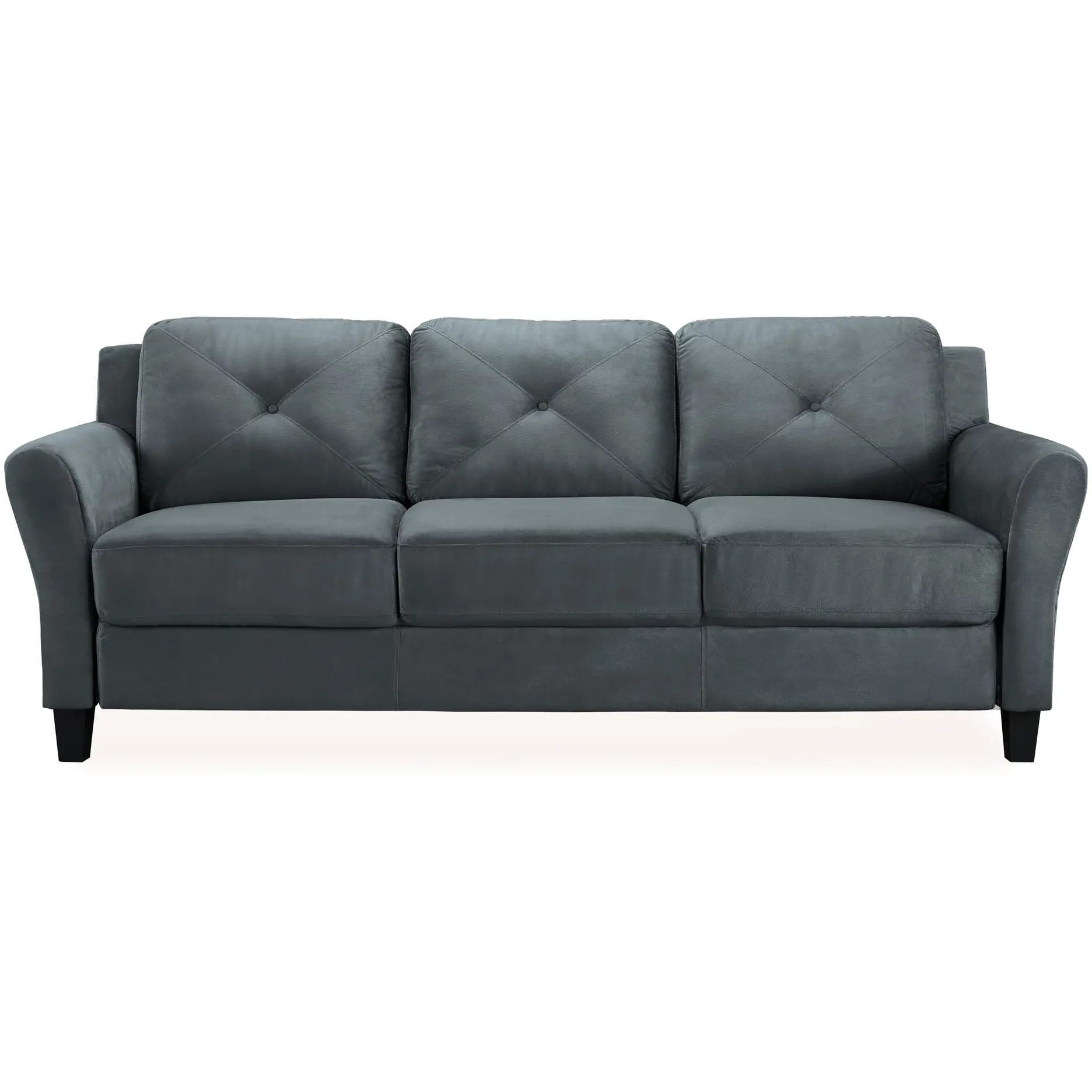 Harvard Dark Gray Sofa-1
