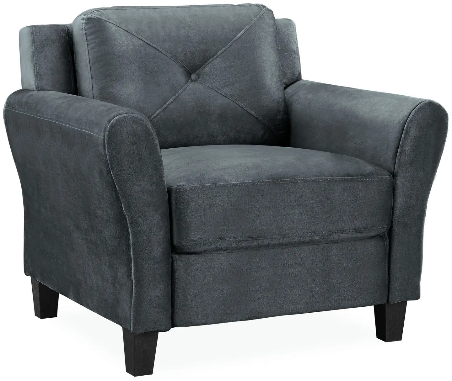 Harvard Contemporary Dark Gray Chair
