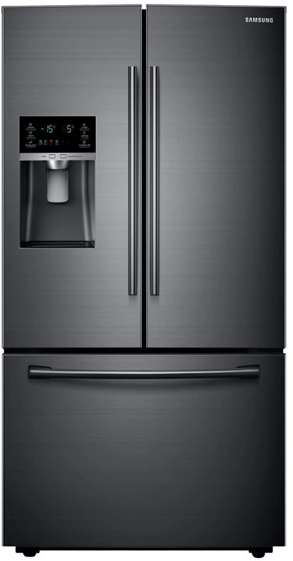 RF23HCEDBSG Samsung Counter Depth French Door Smart Refrigerator - 22.5 cu. ft., 36 Inch Black Stainless Steel-1