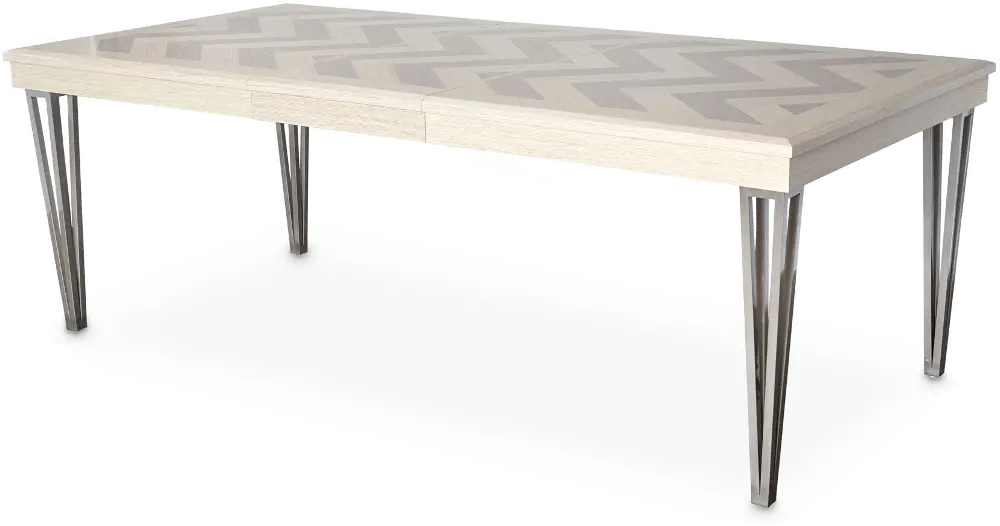 Contemporary Sand and Gray Dining Table - Silverlake Village-1