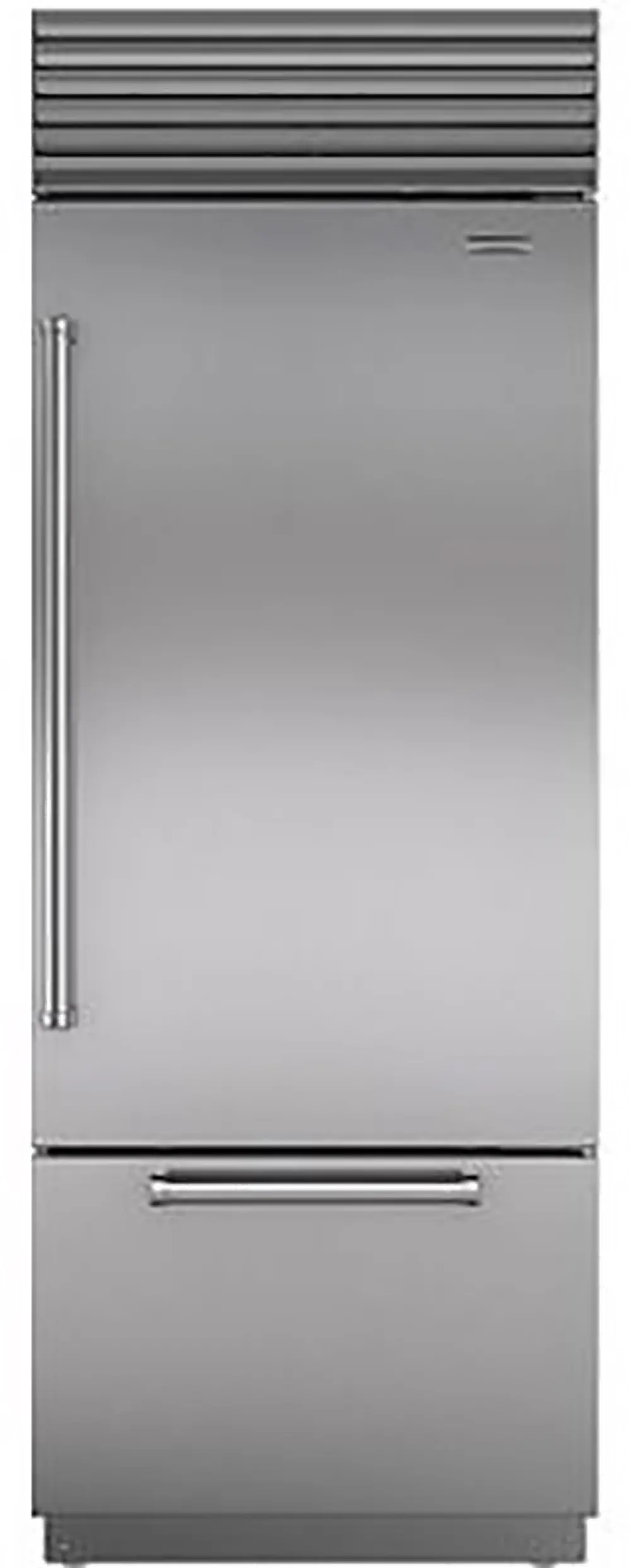 BI-30U/S/PH-RH Sub-Zero 30 Inch Classic Bottom Freezer Refrigerator - Right Hinge, Professional Handle-1
