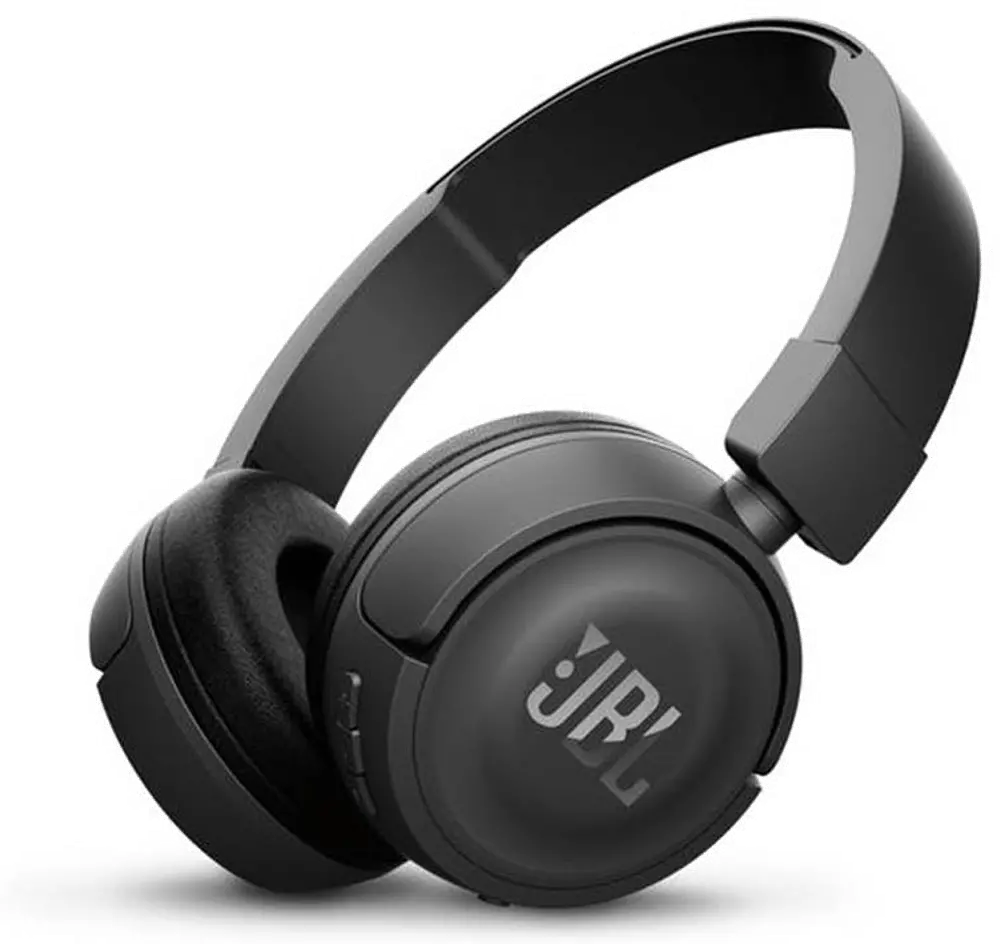 JBLT450BTBLK JBL T450BT Black Wireless Bluetooth Headphones-1