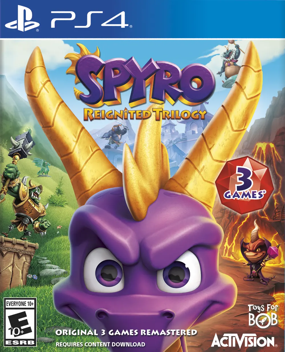 PS4/SPYRO_TRILOGY Spyro Reignited Trilogy - PS4-1