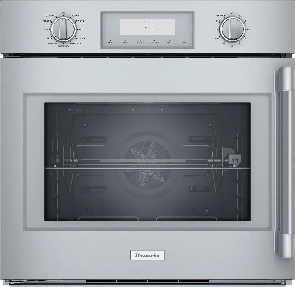 POD301LW Thermador 4.5 cu ft Single Wall Oven - Stainless Steel 30 Inch-1