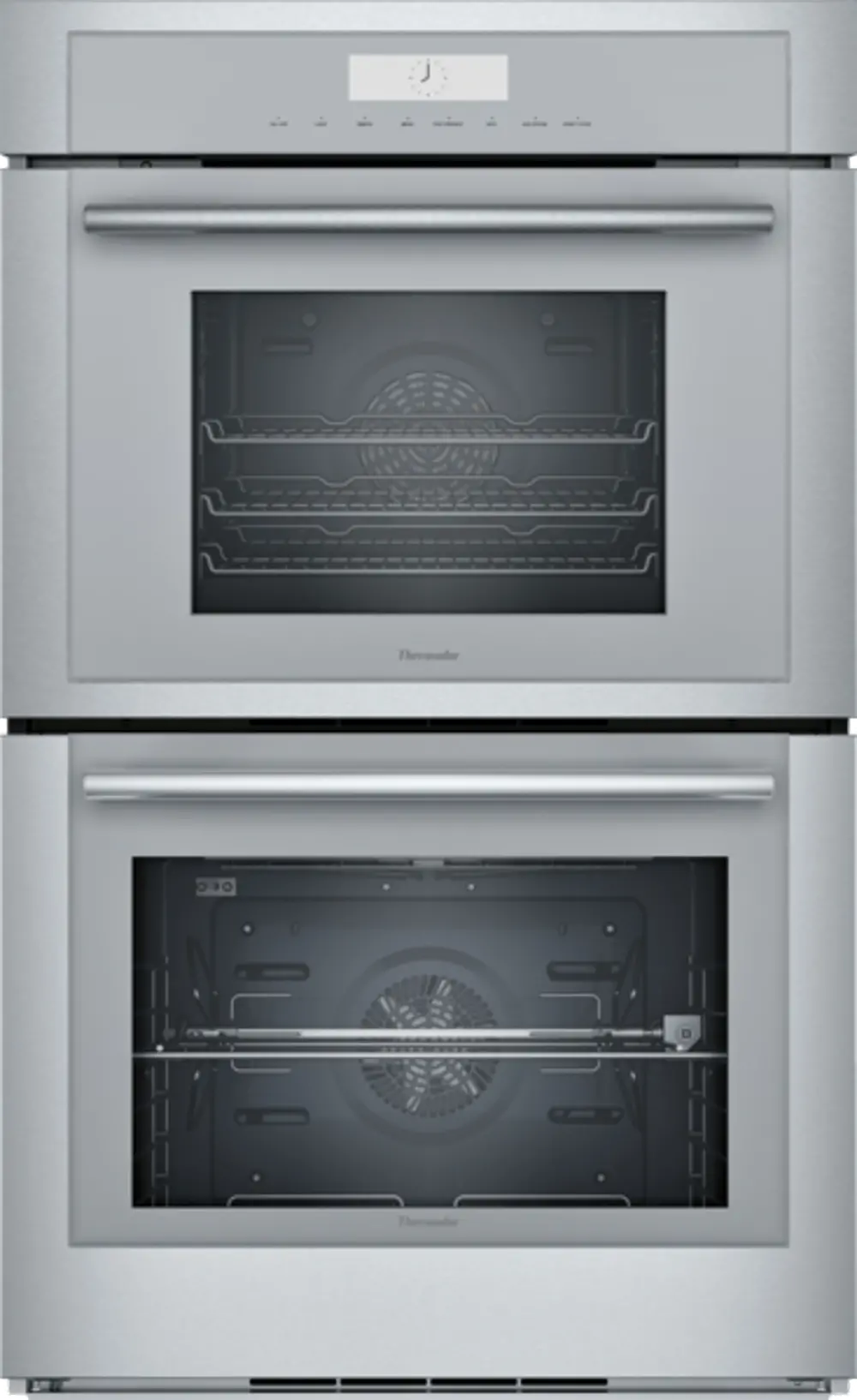 MEDS302WS Thermador Masterpiece 7.3 cu ft Double Wall Oven - Stainless Steel 30 Inch-1