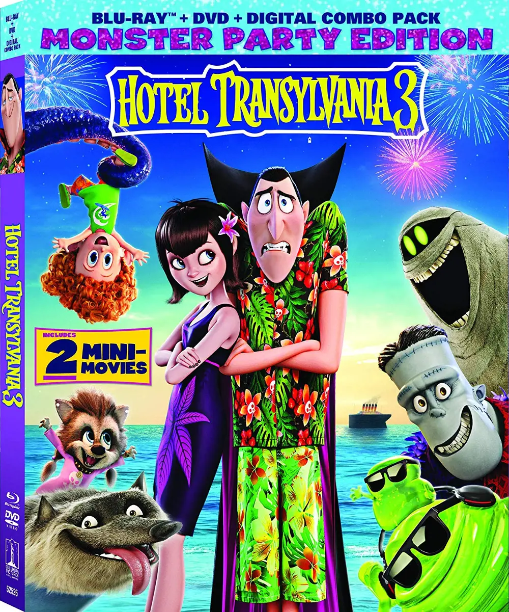 Hotel Transylvania 3: Summer Vacation (Blu-Ray + DVD + Digital Code)-1