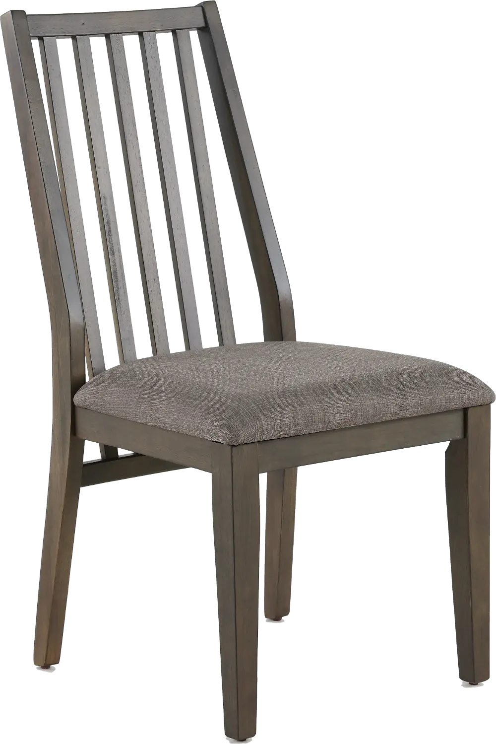 Hartford Gray Slat Back Dining Chair-1