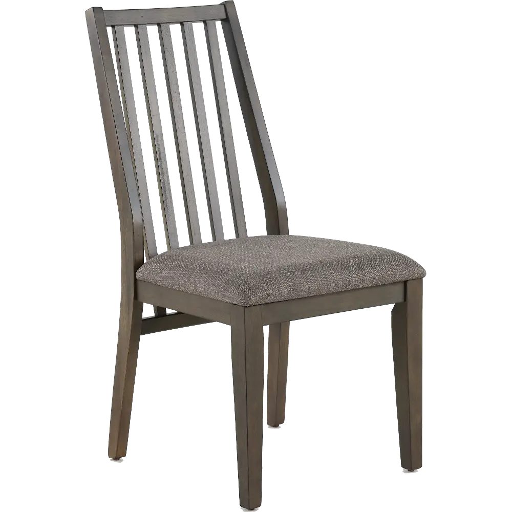 Hartford Gray Slat Back Dining Room Chair-1