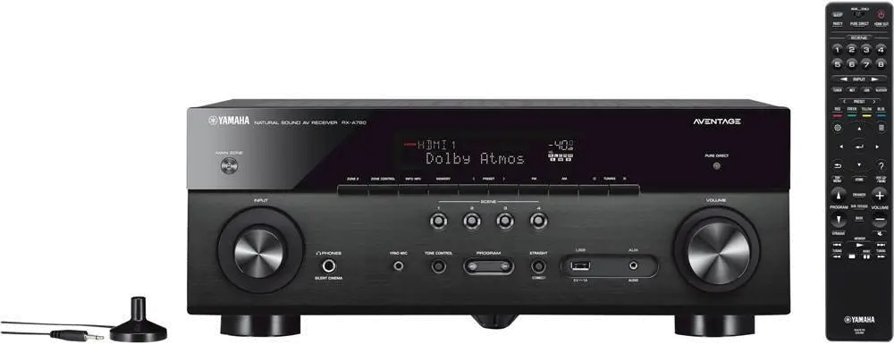 AVENTAGE,RX-A780BL Yamaha Aventage 7.2-Channel Home Theater Receiver - Black-1