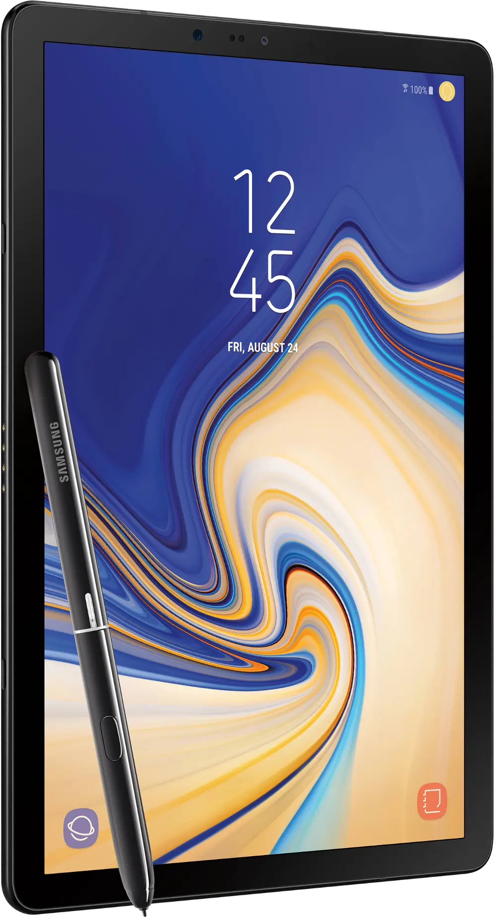 SM-T830NZKAXAR Black 10.5 Inch Samsung Galaxy Tablet - TAB S4 64GB-1