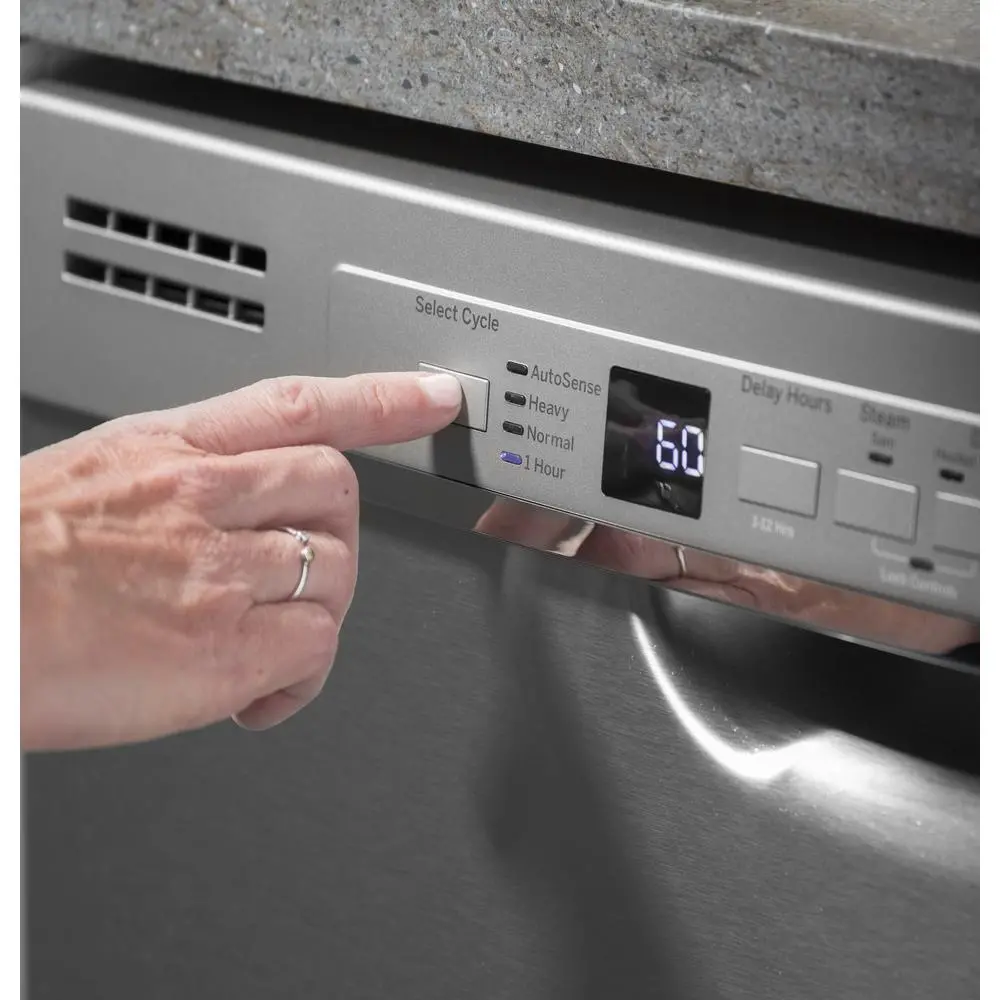 GDF510PGMBB GE Dishwasher - Black-1