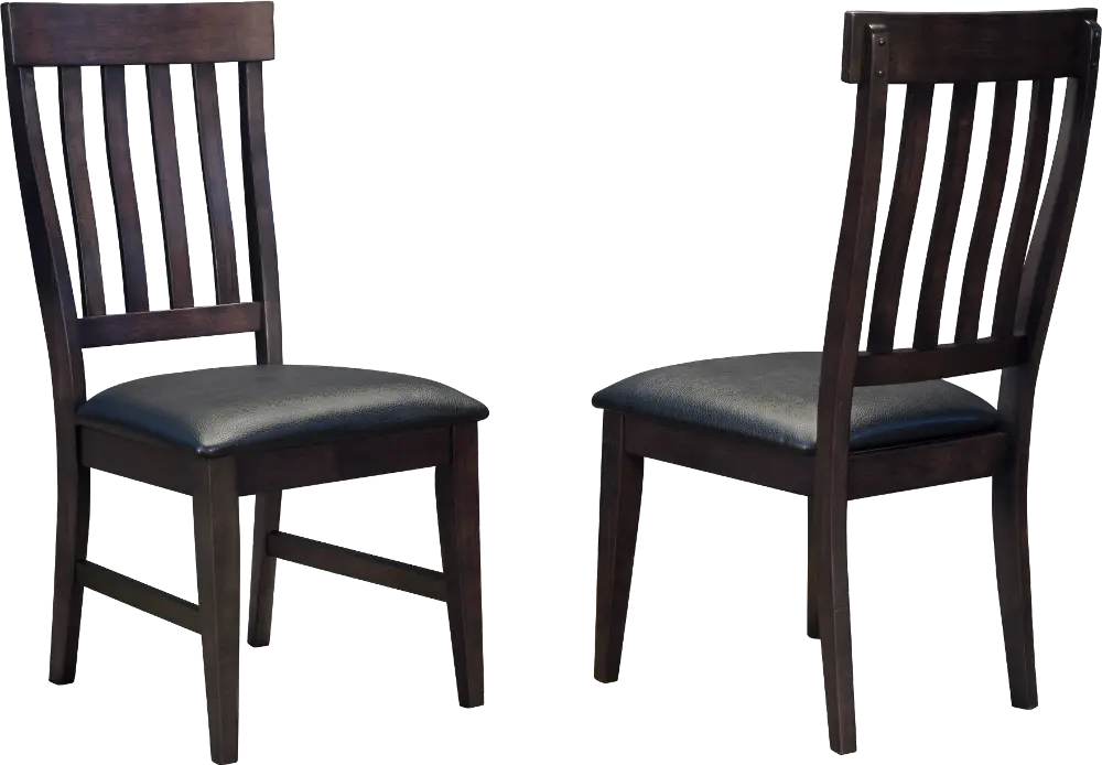 Bremerton Gray and Black Dining Chair-1