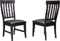 Bremerton Gray and Black Dining Chair