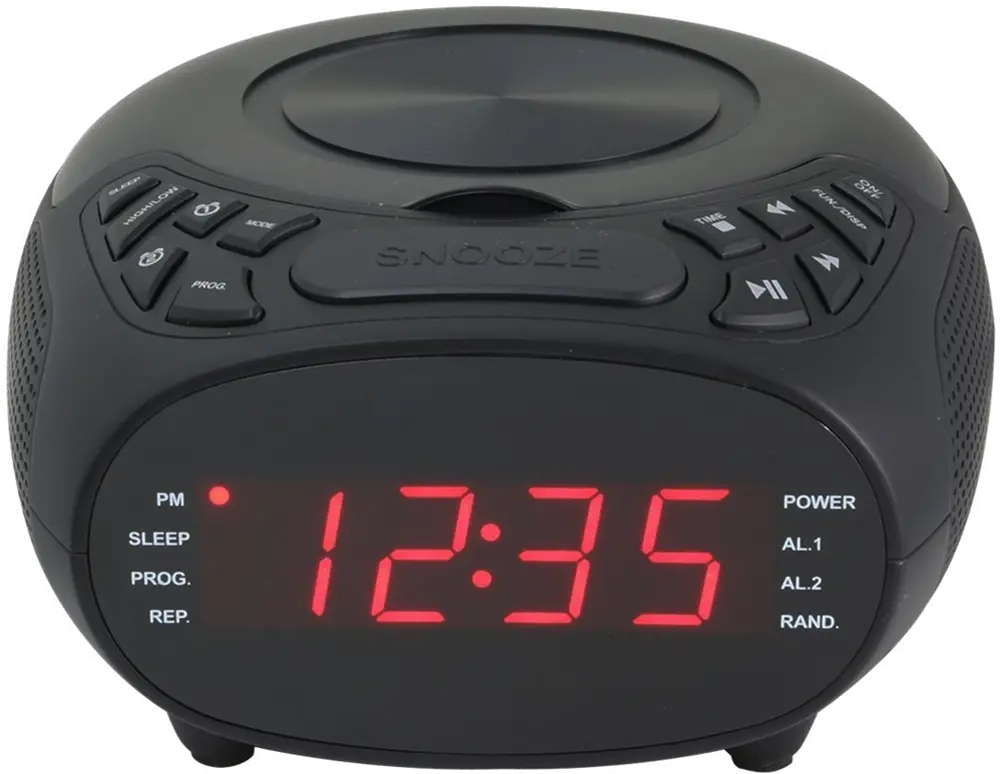 CC318B/CLOCK GPX CD Player Clock Radio-1
