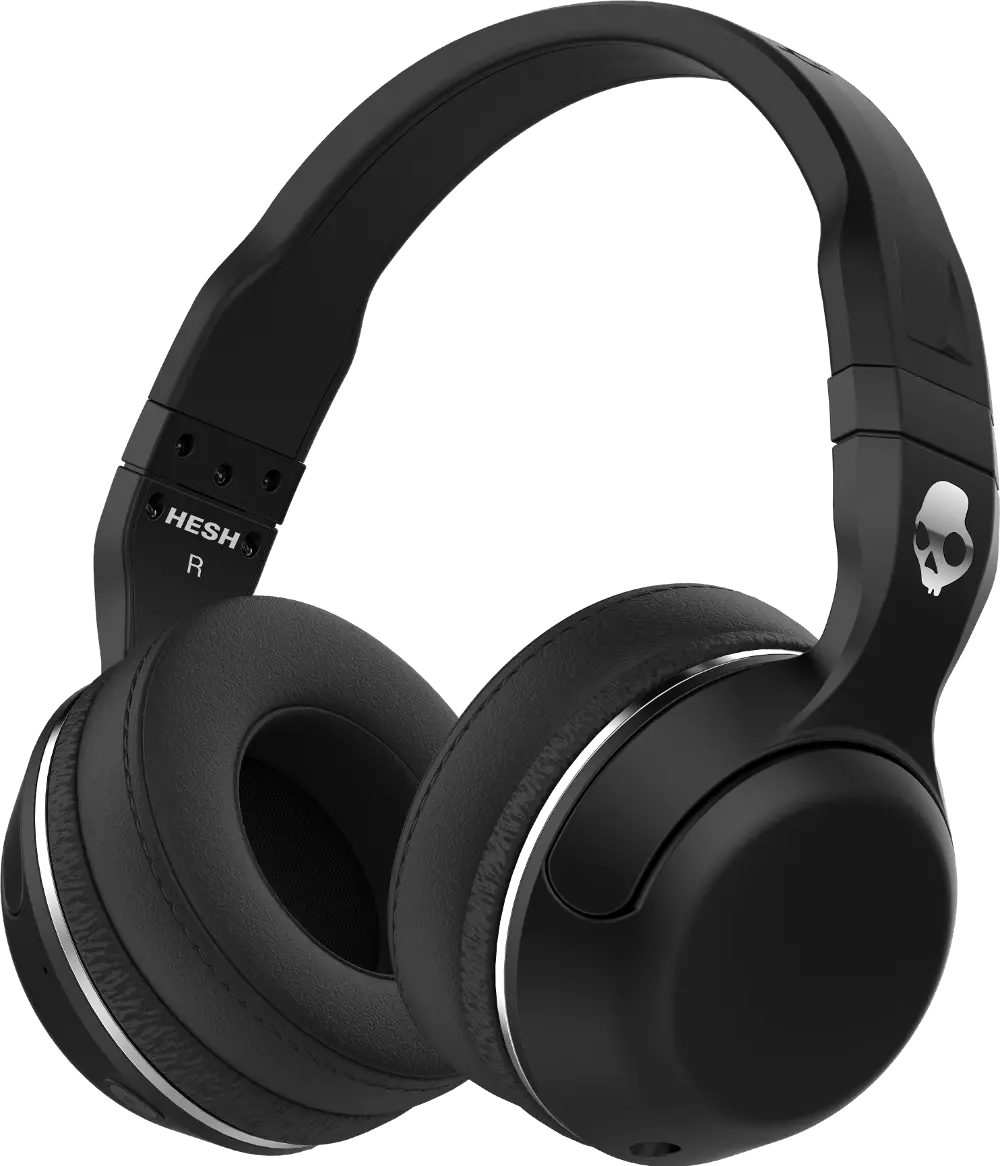 S6HBGY-374,BLK,HS2,W Skullcandy Hesh 2 Wireless Headphones - Black-1