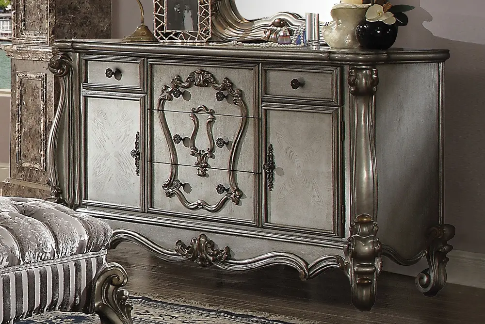 Traditional Platinum Dresser - Versailles-1