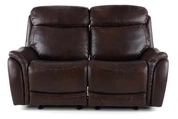 Reclining Loveseats Jason Furniture Rc Willey Brown Leather Match Power Glider Reclining Loveseat Happy