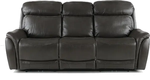 Dual Power Reclining Sofa, Dual Power Reclining Leather Sofa