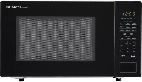 Sharp Countertop Microwave -1.1 cu. ft. Black