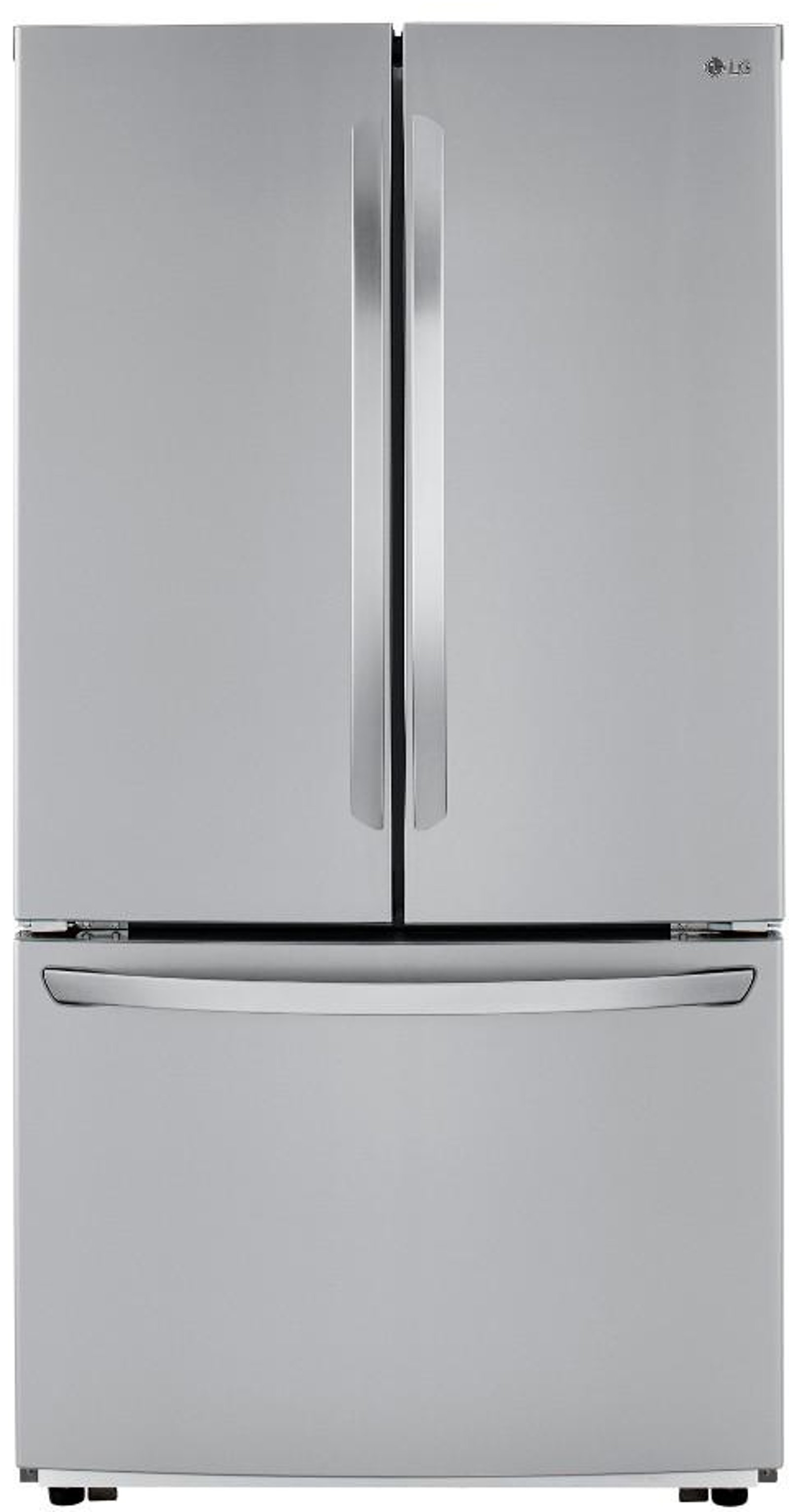 LG Counter Depth French Door Refrigerator - 22.8 cu. ft., 36 Inch Stainless Steel