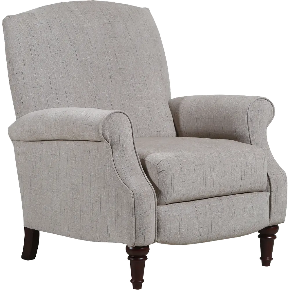 Oakley Buff Tan Push Back High Leg Recliner-1