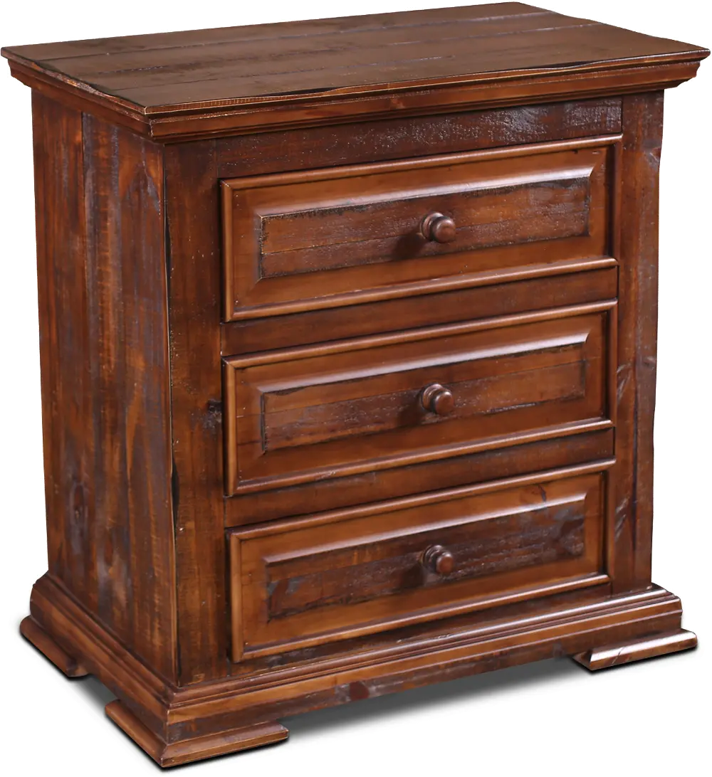 Classic Brown Nightstand - Marquis-1