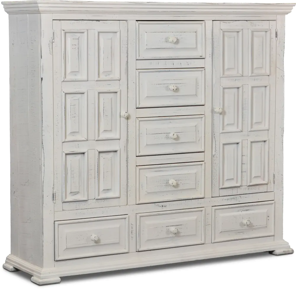 Rustic White Master Chest - Marquis-1
