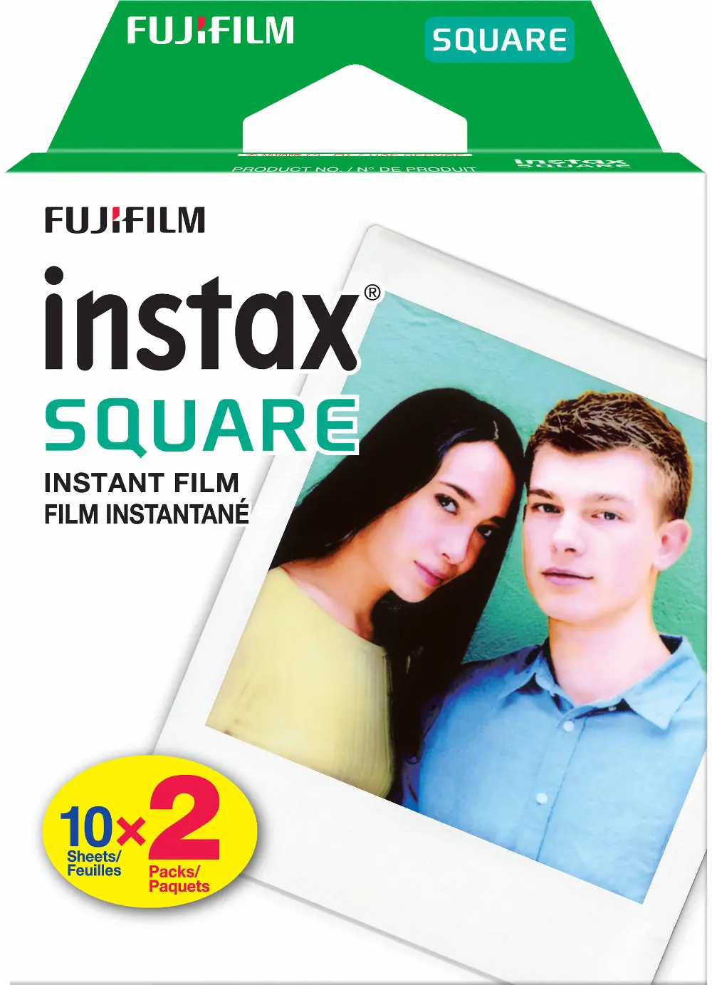 16583664,SQUARE_TWIN Fujifilm Instax SQUARE Instant Film - 2 Pack-1