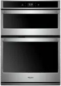 WOC54EC7HS Whirlpool 27 Inch Smart Combination Wall Oven with Microwave - 5.7 cu. ft. Stainless Steel