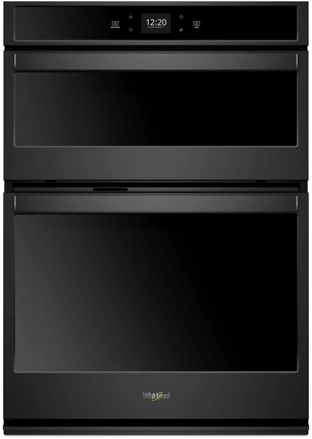 WOC54EC0HB Whirlpool 30 Inch Smart Combination Wall Oven with Microwave - 6.4 cu. ft. Black-1