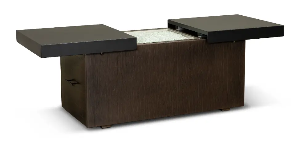Nevis Retractable Top Gas Fire Pit-1