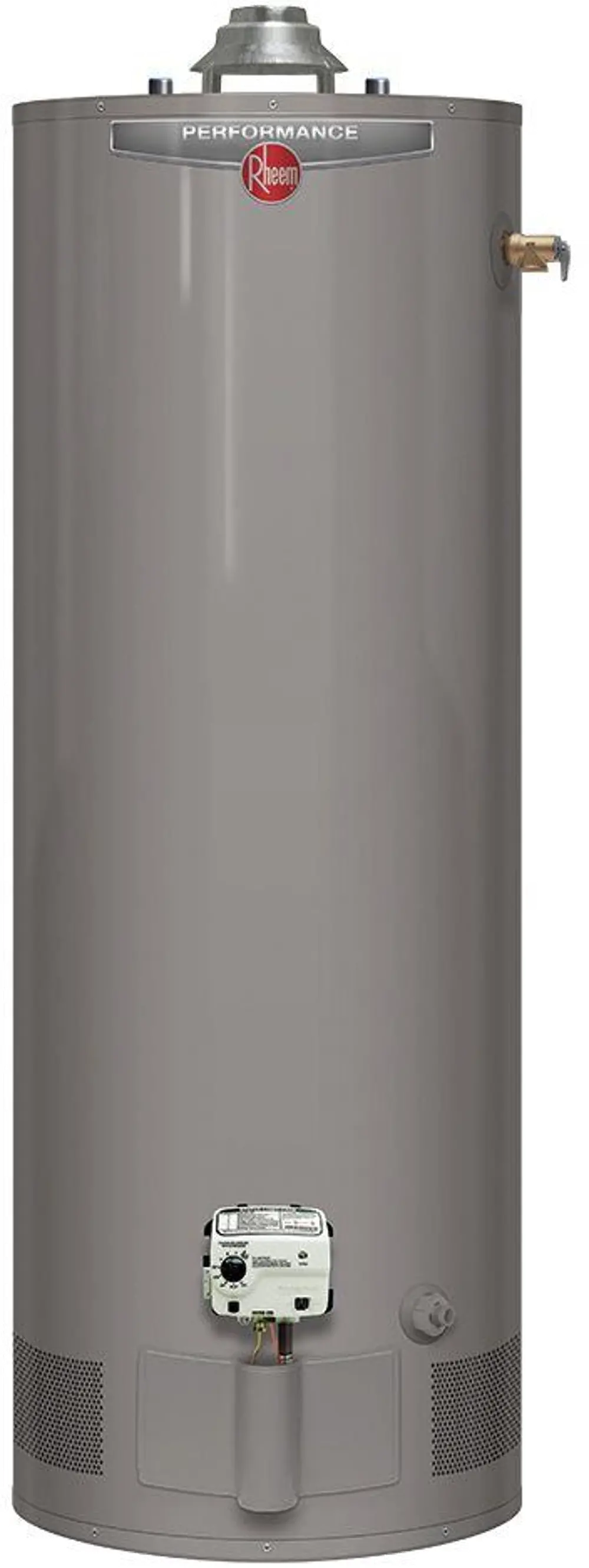 PROG40-38U RH62 EC1 Rheem Ultra Low NOx 40 Gallon Natural Gas Water Heater with 6 Year Limited Warranty-1