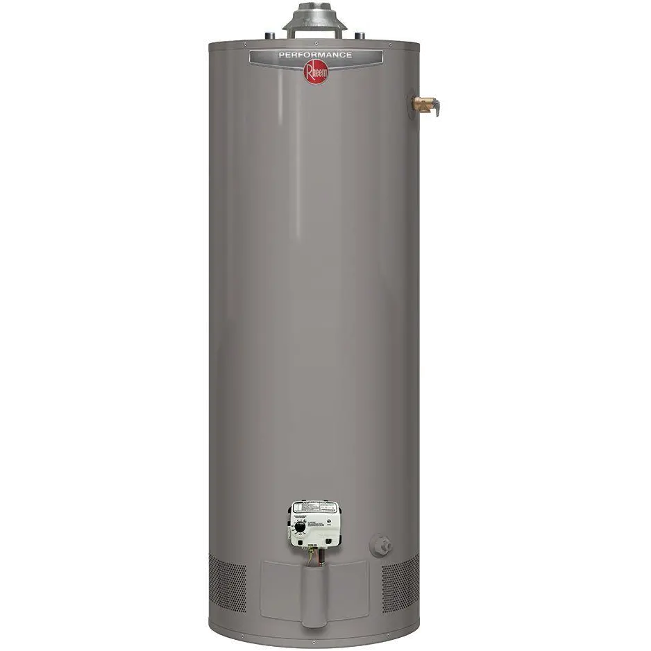 PRO+G50-38U RH62 EC1 Rheem Classic Ultra Low NOx 50 Gallon Natural Gas Water Heater with 8 year Warranty-1