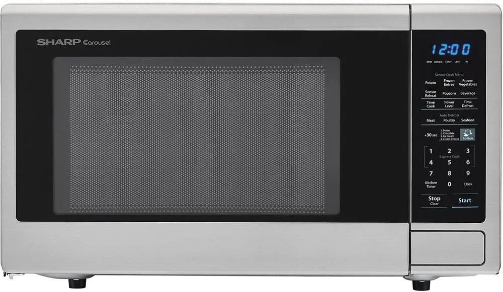 SMC1843CM Sharp Countertop Microwave - 1.8 cu. ft. Stainless Steel-1