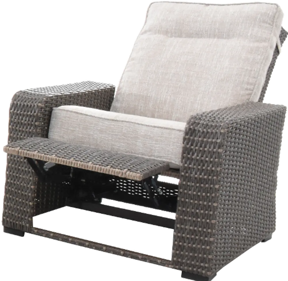 Lemans Woven Reclining Patio Chair-1