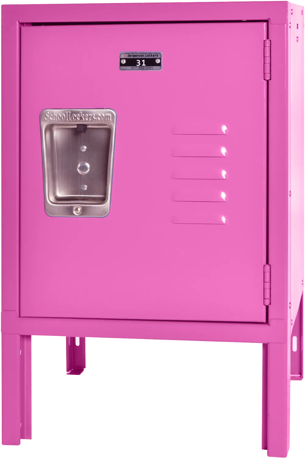 Pink Metal Mini Kids Locker-1