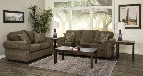 Southport Brown Sofa