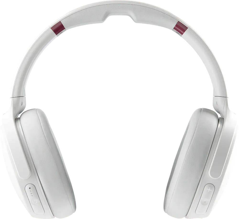 S6HCW-L568 Skullcandy Venue Wireless Headphones - White/Red-1